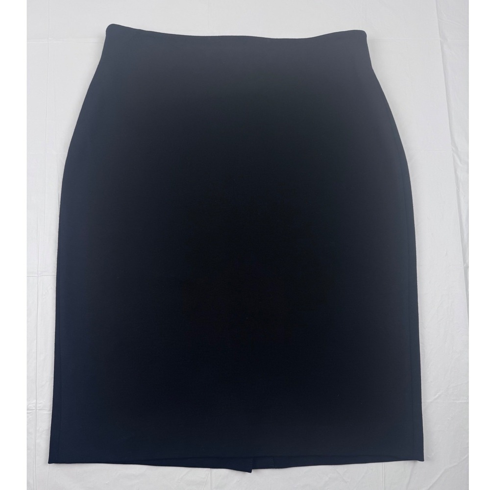 Talbots Womens Size 6 Black Pencil Skirt Knee Length Career Professional Stretch